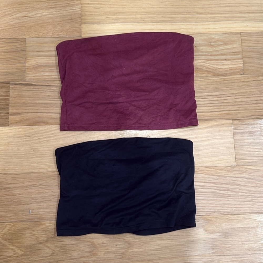 Urban outfitters - Suede bando tops